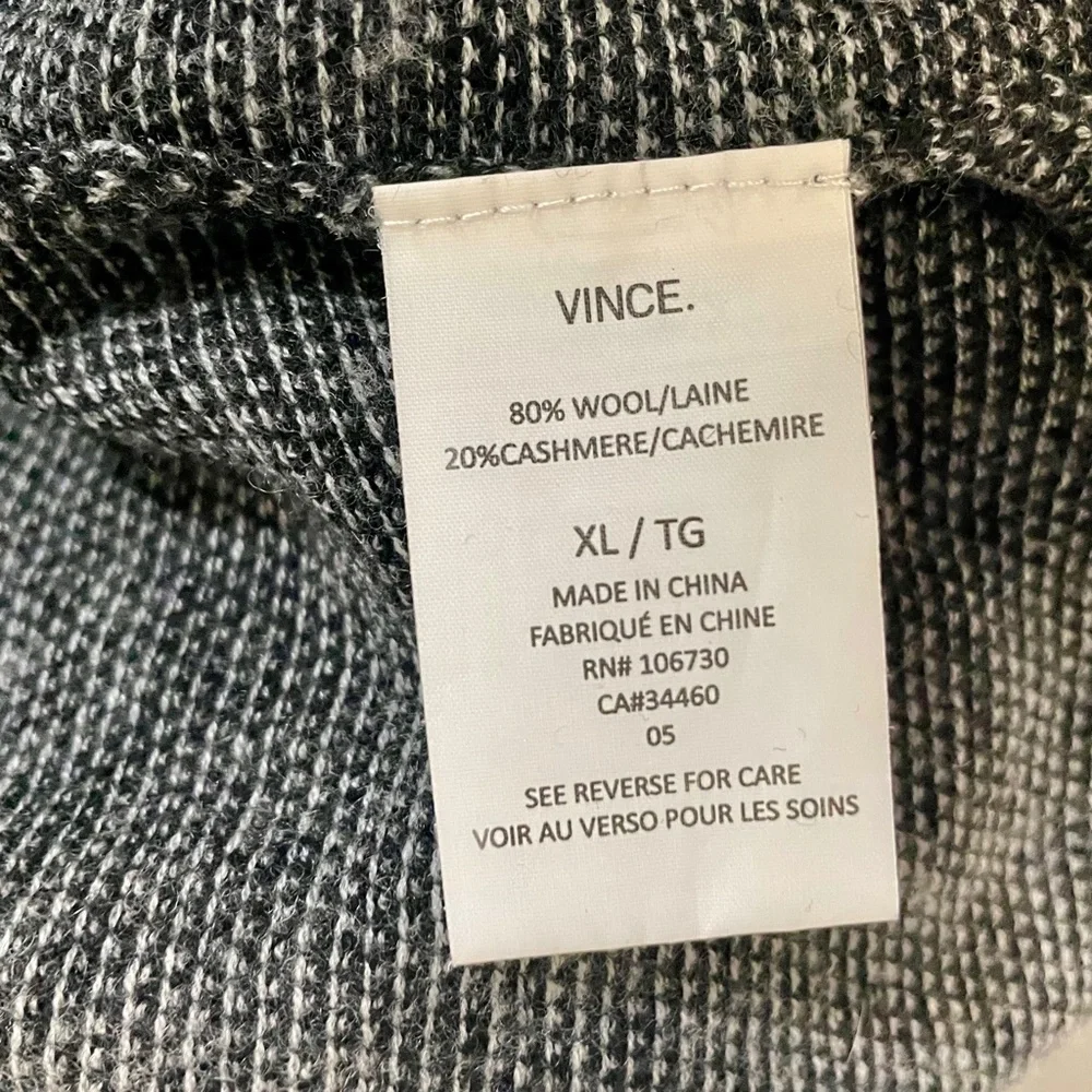 Vince Cashmere wool birds-eye sweater